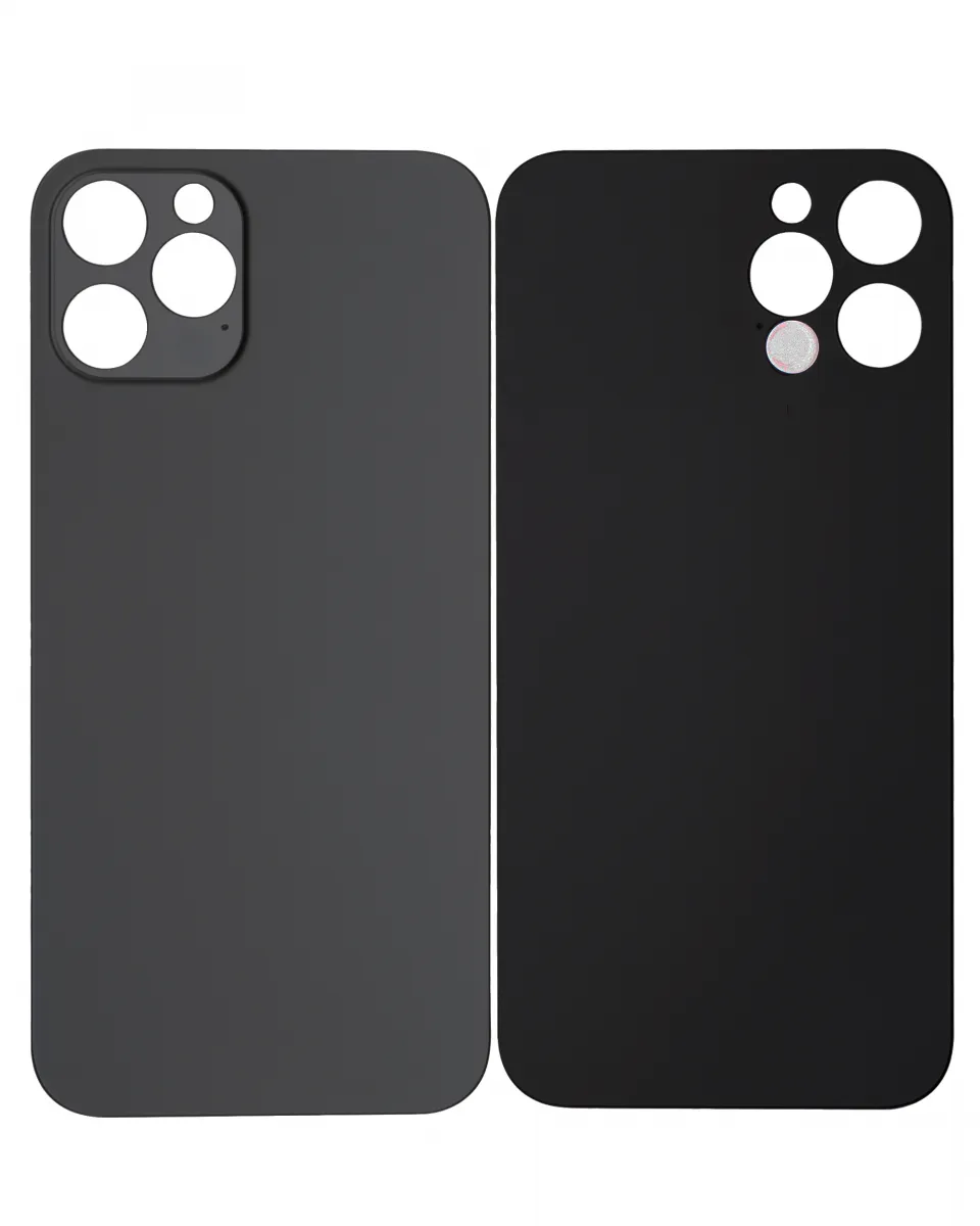 iPhone 12 Pro için 3M Yapışkanlı Arka Cam (Logosuz / Büyük Kamera Deliği) (Grafit) iPhone 12 Pro için 3M Yapışkanlı Arka Cam (Logosuz / Büyük Kamera Deliği) (Grafit)