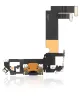 iPhone 12 Mini için Şarj Bağlantı Noktası Esnek Kablosu (Premium) (Siyah)