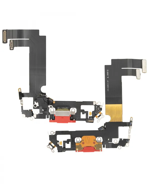 iPhone 12 Mini için Şarj Bağlantı Noktası Flex Kablosu (Premium) (Kırmızı)