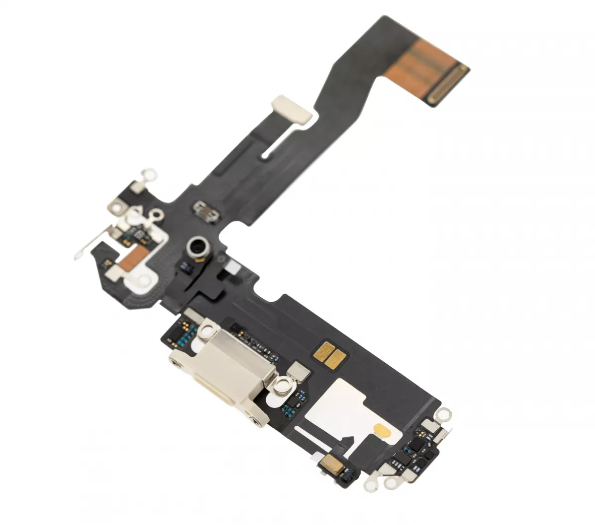 iPhone 12 Pro için Şarj Bağlantı Noktası Esnek Kablosu (Premium) (Altın) iPhone 12 Pro için Şarj Bağlantı Noktası Esnek Kablosu (Premium) (Altın)