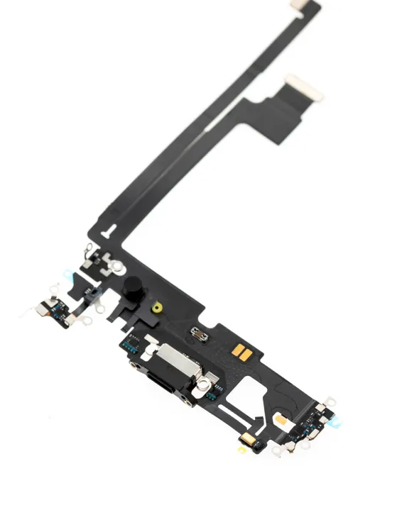 iPhone 12 Pro Max için Şarj Bağlantı Noktası Esnek Kablosu (Premium) (Grafit) iPhone 12 Pro Max için Şarj Bağlantı Noktası Esnek Kablosu (Premium) (Grafit)