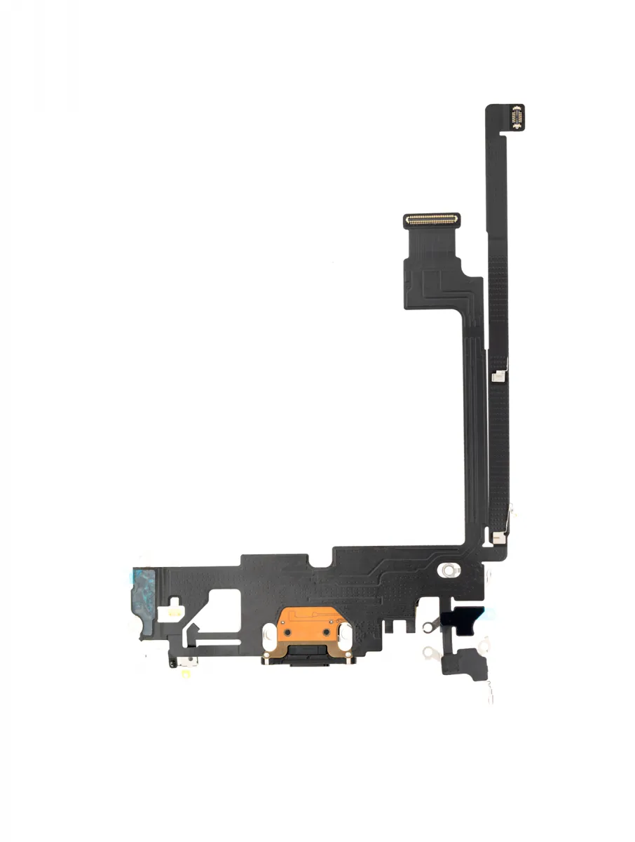 iPhone 12 Pro Max için Şarj Bağlantı Noktası Esnek Kablosu (Premium) (Grafit) iPhone 12 Pro Max için Şarj Bağlantı Noktası Esnek Kablosu (Premium) (Grafit)