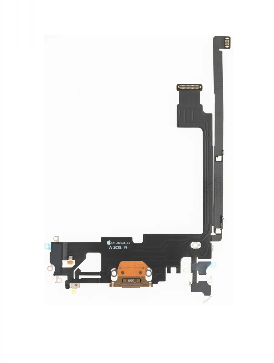 iPhone 12 Pro Max için Şarj Bağlantı Noktası Esnek Kablosu (Premium) (Altın) iPhone 12 Pro Max için Şarj Bağlantı Noktası Esnek Kablosu (Premium) (Altın)