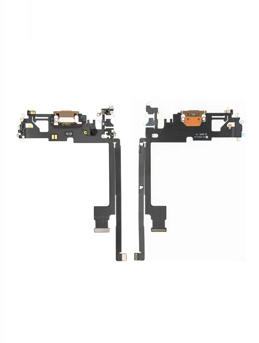 iPhone 12 Pro Max için Şarj Bağlantı Noktası Esnek Kablosu (Premium) (Altın) iPhone 12 Pro Max için Şarj Bağlantı Noktası Esnek Kablosu (Premium) (Altın)