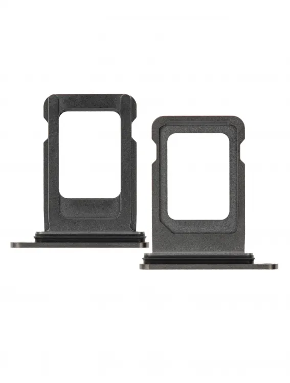 iPhone 12 Pro / 12 Pro Max / 13 Pro / 13 Pro Max için Tek Sim Kart Tepsisi (Grafit)