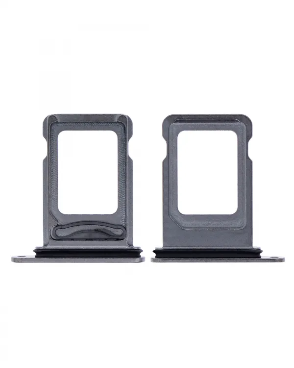 iPhone 12 Pro / 12 Pro Max için Çift Sim Kart Tepsisi (Grafit)