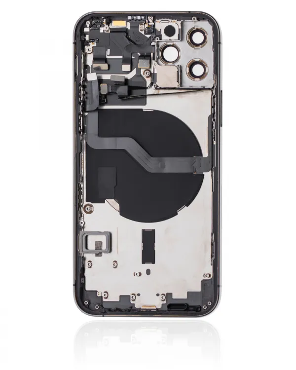 iPhone 12 Pro için Kasa Full Set Küçük Parçalarla Arka Muhafaza (AB / Global Versiyon) (Grafit) iPhone 12 Pro için Kasa Full Set Küçük Parçalarla Arka Muhafaza (AB / Global Versiyon) (Grafit)