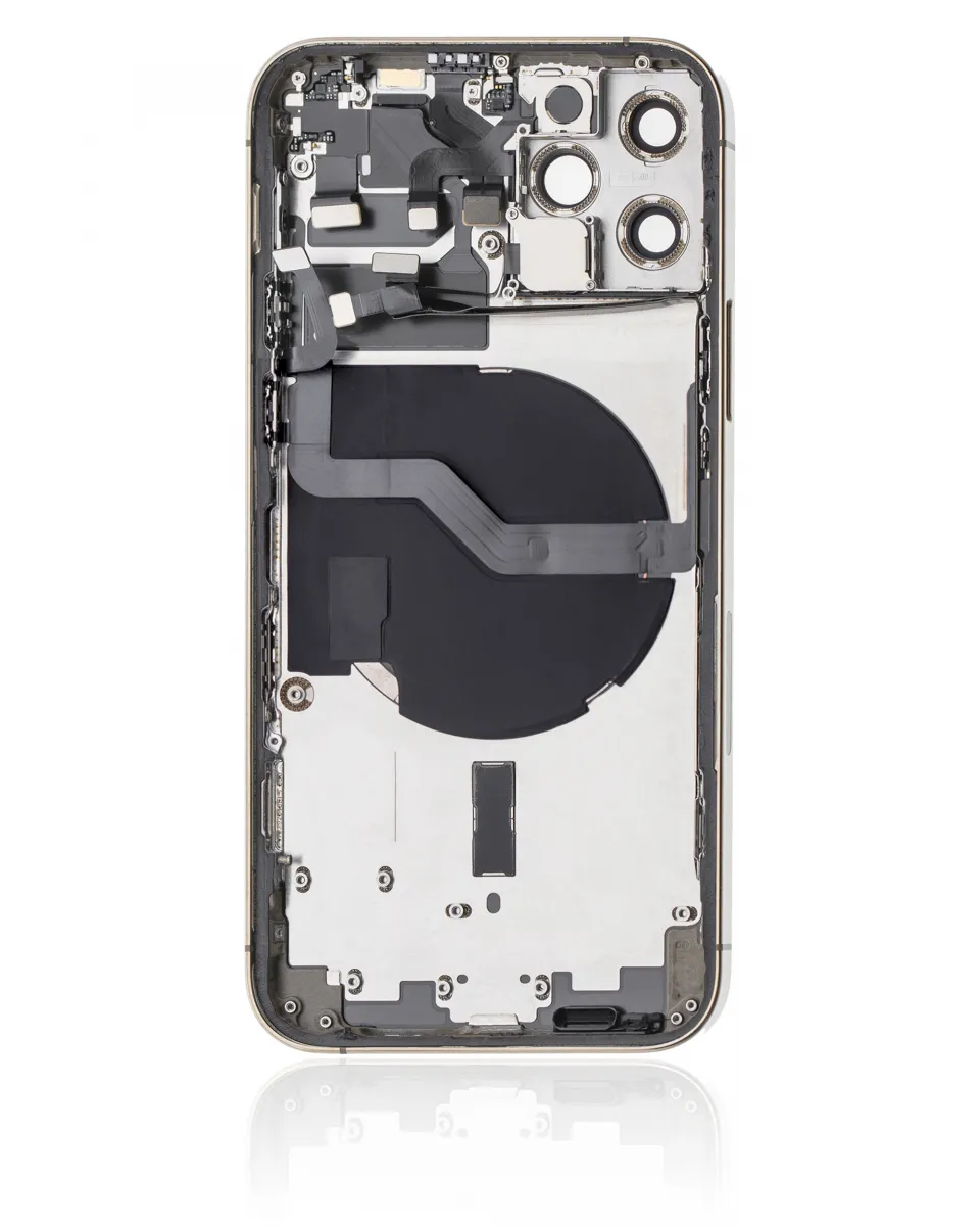 iPhone 12 Pro için Kasa Full Set Küçük Parçalarla Arka Muhafaza (AB / Global Versiyon) (Altın) iPhone 12 Pro için Kasa Full Set Küçük Parçalarla Arka Muhafaza (AB / Global Versiyon) (Altın)