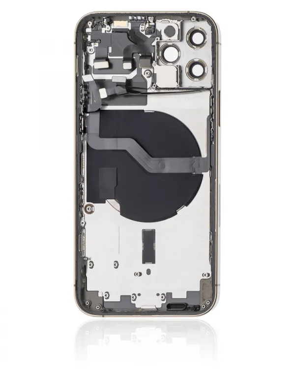 iPhone 12 Pro için Kasa Full Set Küçük Parçalarla Arka Muhafaza (AB / Global Versiyon) (Altın) iPhone 12 Pro için Kasa Full Set Küçük Parçalarla Arka Muhafaza (AB / Global Versiyon) (Altın)