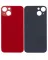 iPhone 13 için 3M Yapışkanlı Arka Cam (Logosuz / Büyük Kamera Deliği) (Kırmızı)