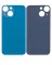 iPhone 13 Mini için 3M Yapışkanlı Arka Cam (Logosuz / Büyük Kamera Deliği) (Mavi)