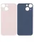 iPhone 13 Mini İçin 3M Yapışkanlı Arka Cam (Logosuz / Büyük Kamera Deliği) (Pembe)