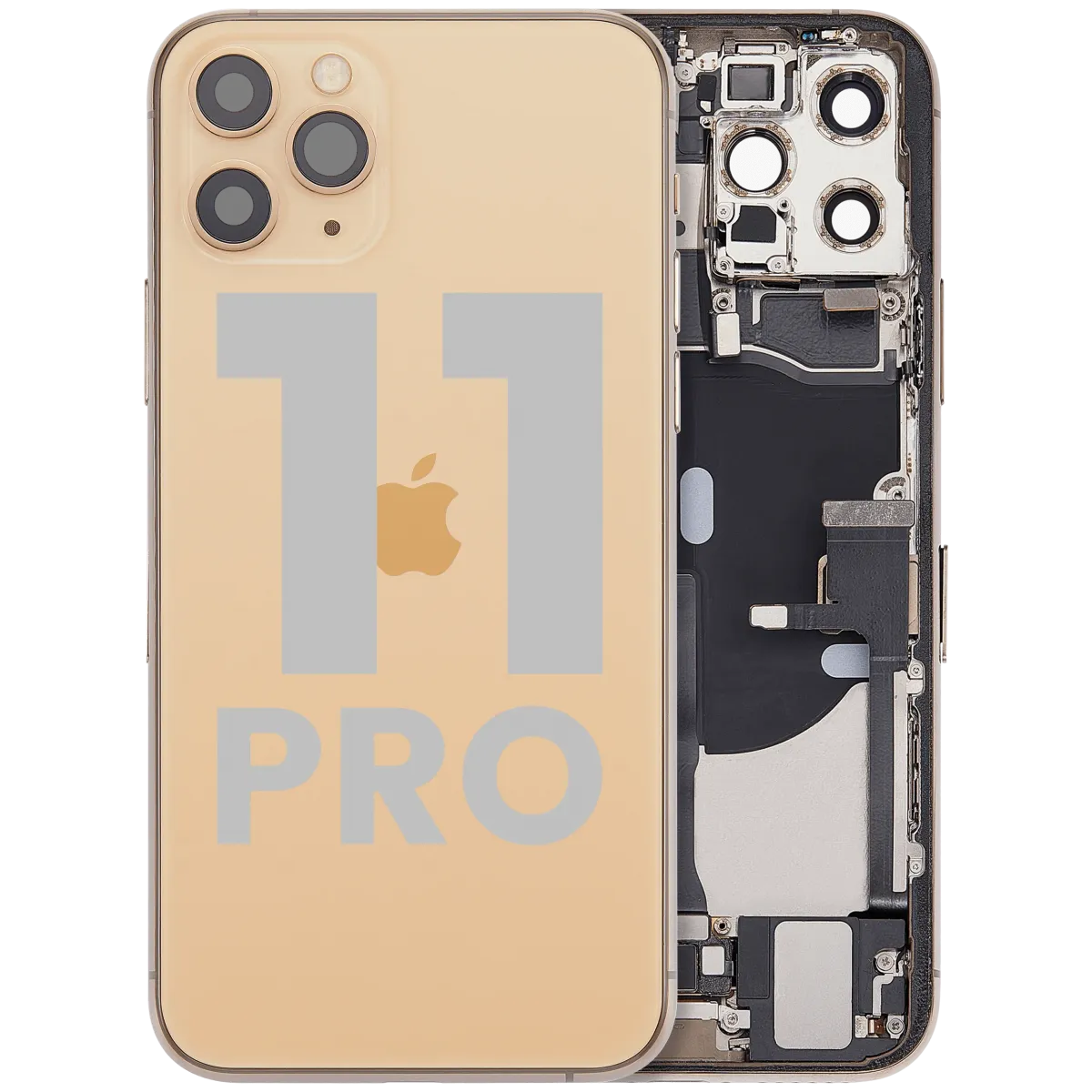 iPhone 11 Pro için Kasa Full Set için Şarj Bağlantı Noktası Flex ve Küçük Parçalarla (Mat Altın) iPhone 11 Pro için Kasa Full Set için Şarj Bağlantı Noktası Flex ve Küçük Parçalarla (Mat Altın)