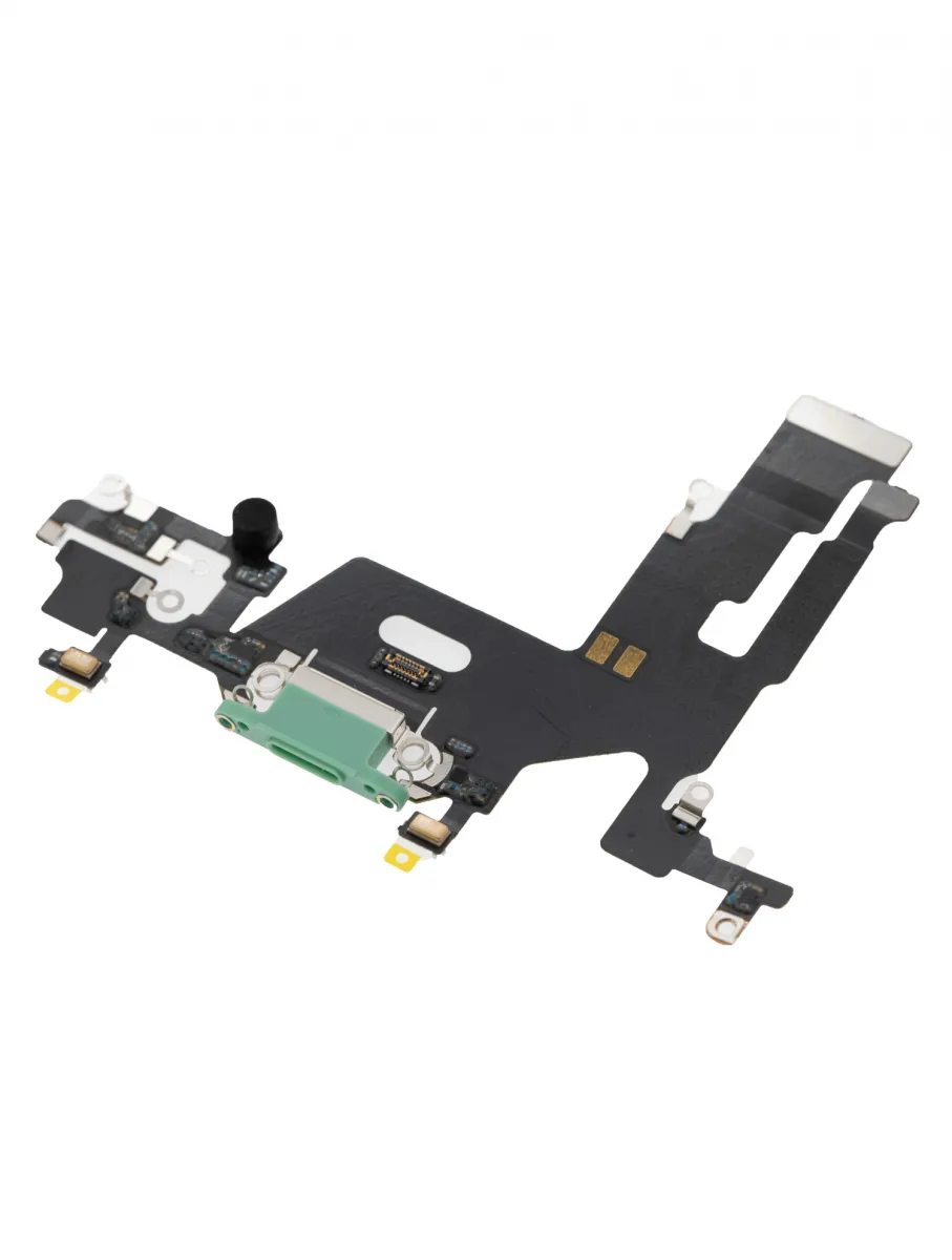 iPhone 11 için Şarj Bağlantı Noktası Esnek Kablosu (Premium) (Yeşil) iPhone 11 için Şarj Bağlantı Noktası Esnek Kablosu (Premium) (Yeşil)