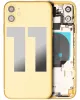 iPhone 11 için Önceden Takılmış Küçük Bileşenlerle Arka Muhafaza (Sarı) iPhone 11 için Önceden Takılmış Küçük Bileşenlerle Arka Muhafaza (Sarı)
