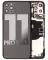 iPhone 11 Pro Max Kasa Full Set için Önceden Takılmış Küçük Bileşenlerle Arka Muhafaza(Uzay Grisi)