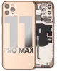 iPhone 11 Pro Max Kasa Full Set için Önceden Takılmış Küçük Bileşenlerle Arka Muhafaza (Altın) iPhone 11 Pro Max Kasa Full Set için Önceden Takılmış Küçük Bileşenlerle Arka Muhafaza (Altın)