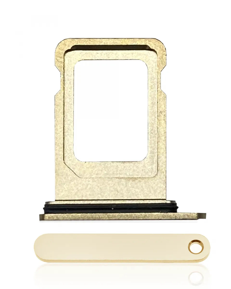 iPhone 12 Pro / 12 Pro Max / 13 Pro / 13 Pro Max için Tek Sim Kart Tepsisi (Altın)