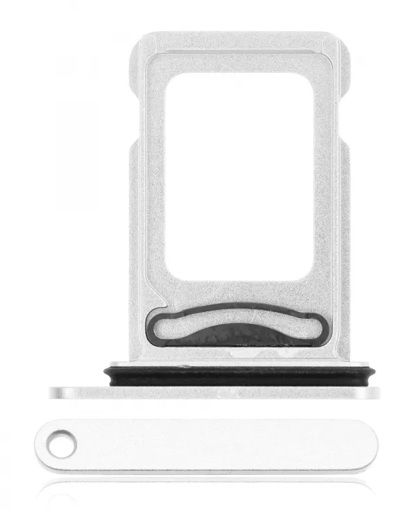 iPhone 12 için Çift Sim Kart Tepsisi (Beyaz)