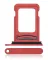 iPhone 13 için Çift Sim Kart Tepsisi (Kırmızı)