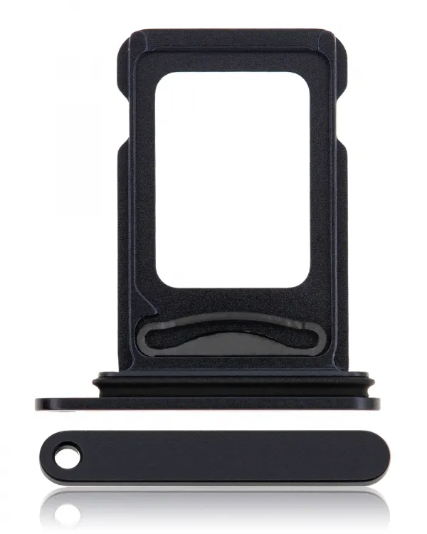 iPhone 12 için Çift Sim Kart Tepsisi (Siyah)