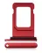 iPhone 11 için Çift Sim Kart Tepsisi (Kırmızı)