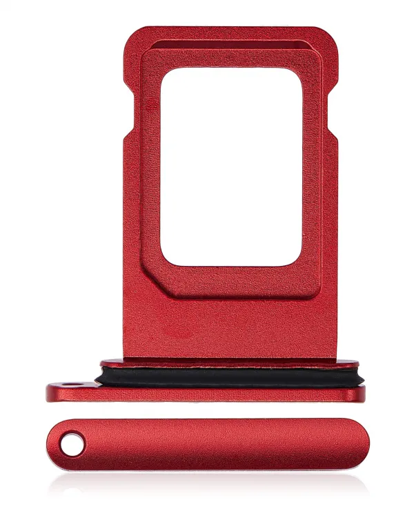 iPhone 11 için Çift Sim Kart Tepsisi (Kırmızı)