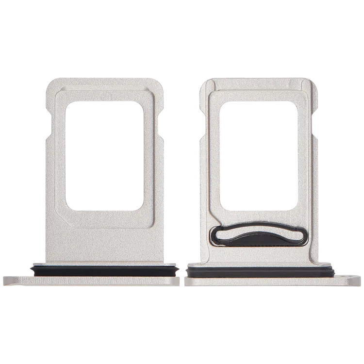 iPhone 11 için Çift Sim Kart Tepsisi (Beyaz)
