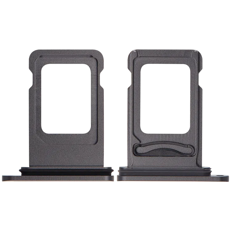iPhone 11 için Çift Sim Kart Tepsisi (Siyah)