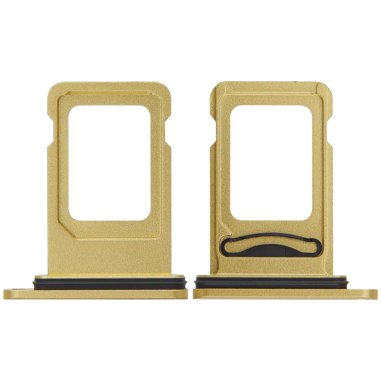 iPhone 11 için Çift Sim Kart Tepsisi (Sarı)