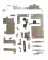 iPhone 11 için Tam Set Küçük Metal Braket