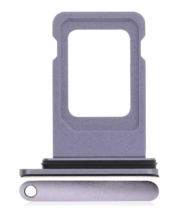 iPhone 11 İçin Tek Sim Kart Tepsisi (Mor)