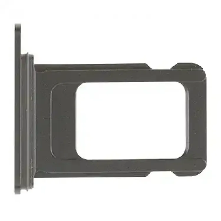 iPhone 12 Mini için Sim Kart Tepsisi (Orijinal OEM) (Siyah)
