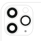 Arka Kamera Lensi (Yalnızca Cam) Yapışkanlı iPhone 11 Pro / Pro Max için (3 Parça Set) (Gerçek Safir) (Premium)
