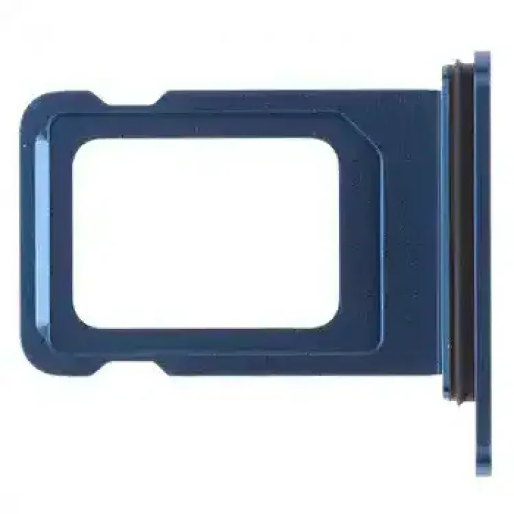 iPhone 13 için Tek Sim Kart Tepsisi (Orijinal OEM) (Mavi)