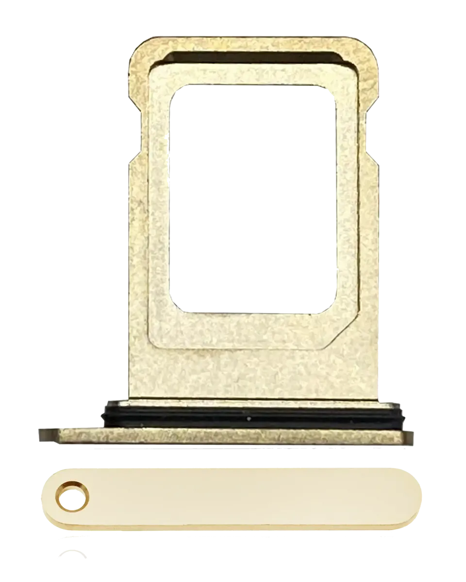 iPhone 12 Pro / 12 Pro Max / 13 Pro / 13 Pro Max için Tek Sim Kart Tepsisi (Altın)