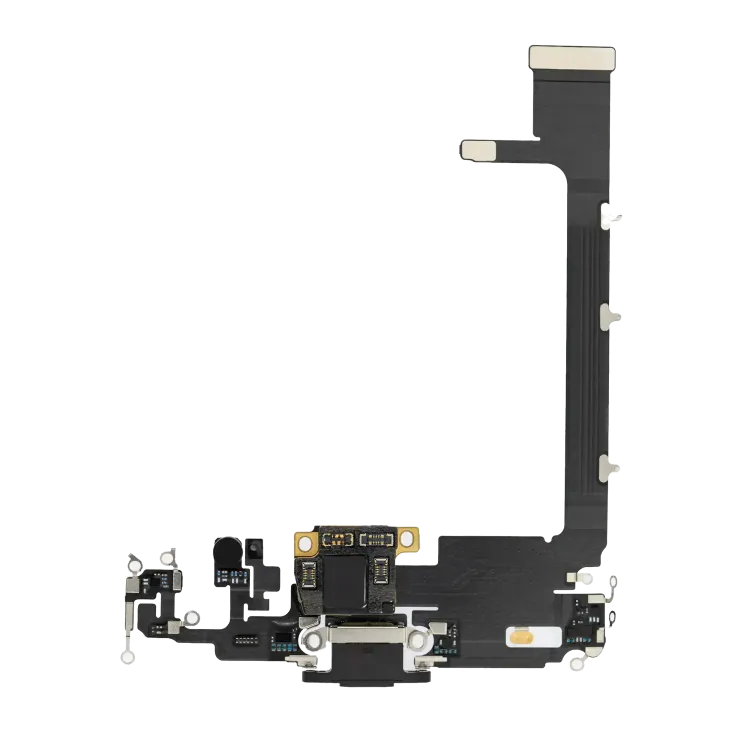 iPhone 11 Pro Max (Premium) (Uzay Grisi) için Kartlı Şarj Bağlantı Noktası Flex Kablosu iPhone 11 Pro Max (Premium) (Uzay Grisi) için Kartlı Şarj Bağlantı Noktası Flex Kablosu