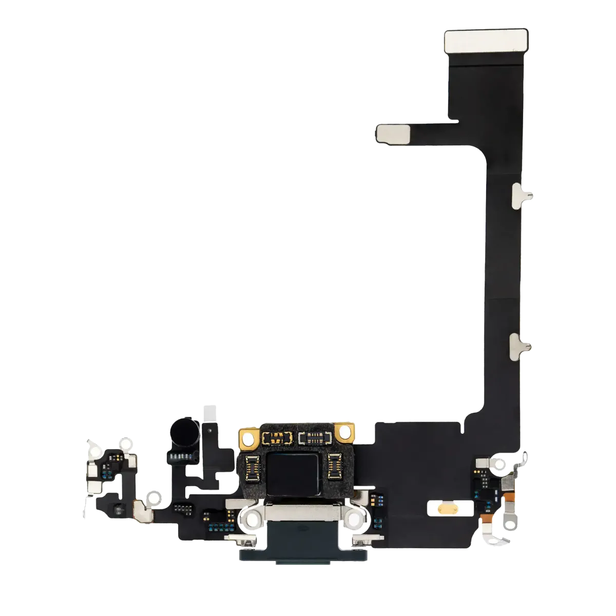 iPhone 11 Pro (Premium) (Gece Yarısı Yeşili) için Kartlı Şarj Bağlantı Noktası Flex Kablosu