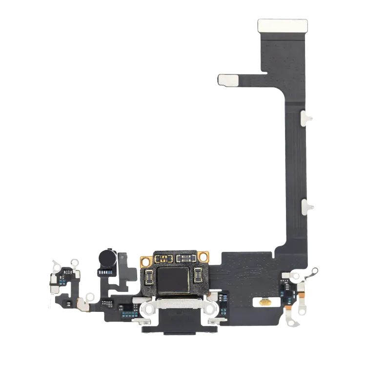 iPhone 11 Pro (Premium) (Uzay Grisi) için Kartlı Şarj Bağlantı Noktası Flex Kablosu