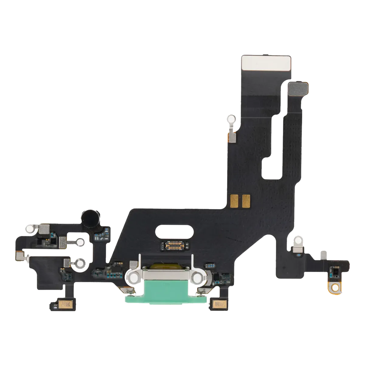 iPhone 11 için Şarj Bağlantı Noktası Esnek Kablosu (Premium) (Yeşil) iPhone 11 için Şarj Bağlantı Noktası Esnek Kablosu (Premium) (Yeşil)