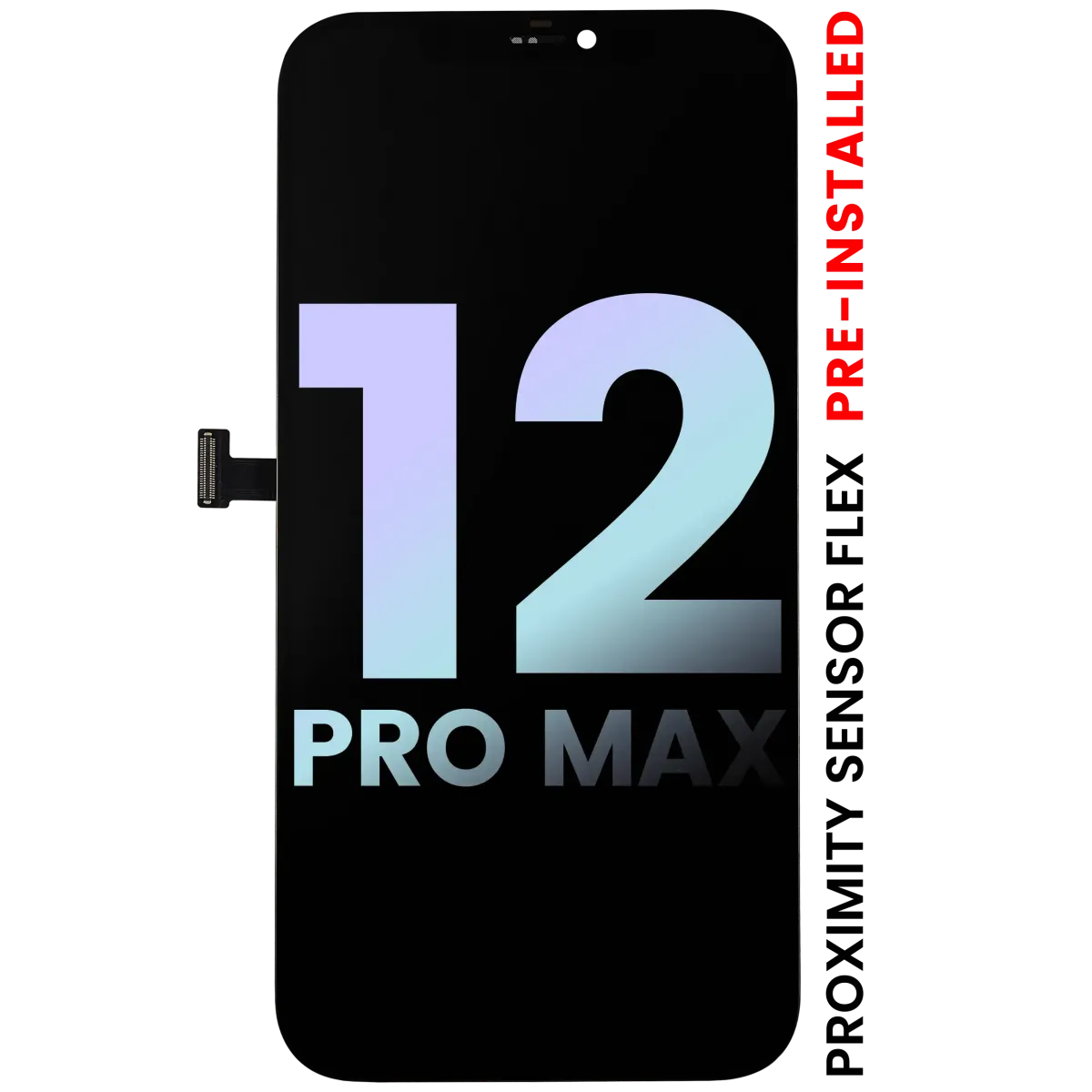 iPhone 12 Pro Max için Orijinal Ekran Dokunmatik Önceden Eklenmiş Yakınlık Sensörü Flex'li iPhone 12 Pro Max için Orijinal Ekran Dokunmatik Önceden Eklenmiş Yakınlık Sensörü Flex'li