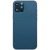 iPhone 12 Pro Max için Şarj Bağlantı Noktası Esnek ve Küçük Parçalarla Arka Muhafaza (AB / Global Sürüm) (Kullanılan OEM Çekme: Sınıf C) (Pasifik Mavisi)