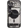 iPhone 12 Pro Max için Şarj Bağlantı Noktası Esnek ve Küçük Parçalarla Arka Muhafaza (AB / Global Sürüm) (Kullanılan OEM Çekme: Sınıf C) (Pasifik Mavisi)