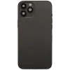iPhone 12 Pro Max için Şarj Bağlantı Noktası Flex ve Küçük Parçalarla Arka Muhafaza (AB / Global Sürüm) (Kullanılan OEM Çekme: Sınıf B) (Grafit)