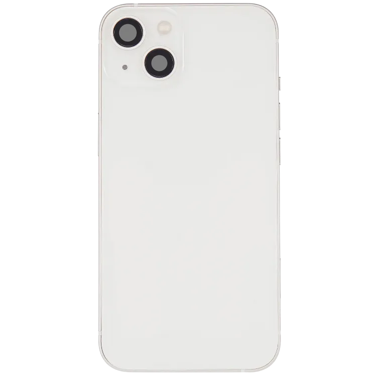 Arka Muhafaza, iPhone 13 için Şarj Bağlantı Noktası Flex ve Küçük Parçalar (ABD Versiyonu) (Kullanılan OEM Çekme: Sınıf B) (Starlight)