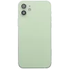 iPhone 12 için Kasa Full Set Şarj Bağlantı Noktası Flex ve Küçük Parçalarla Arka Muhafaza (AB / Global Versiyon)(Yeşil)