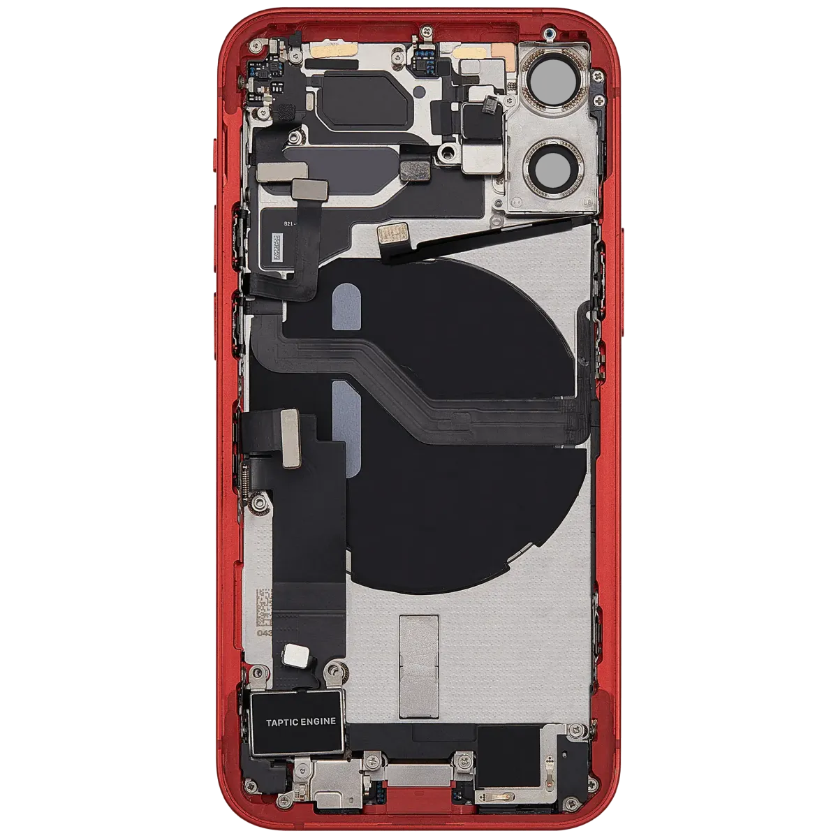 iPhone 12 Mini için Kasa Full Set Şarj Bağlantı Noktası Üstünde (Kırmızı) iPhone 12 Mini için Kasa Full Set Şarj Bağlantı Noktası Üstünde (Kırmızı)
