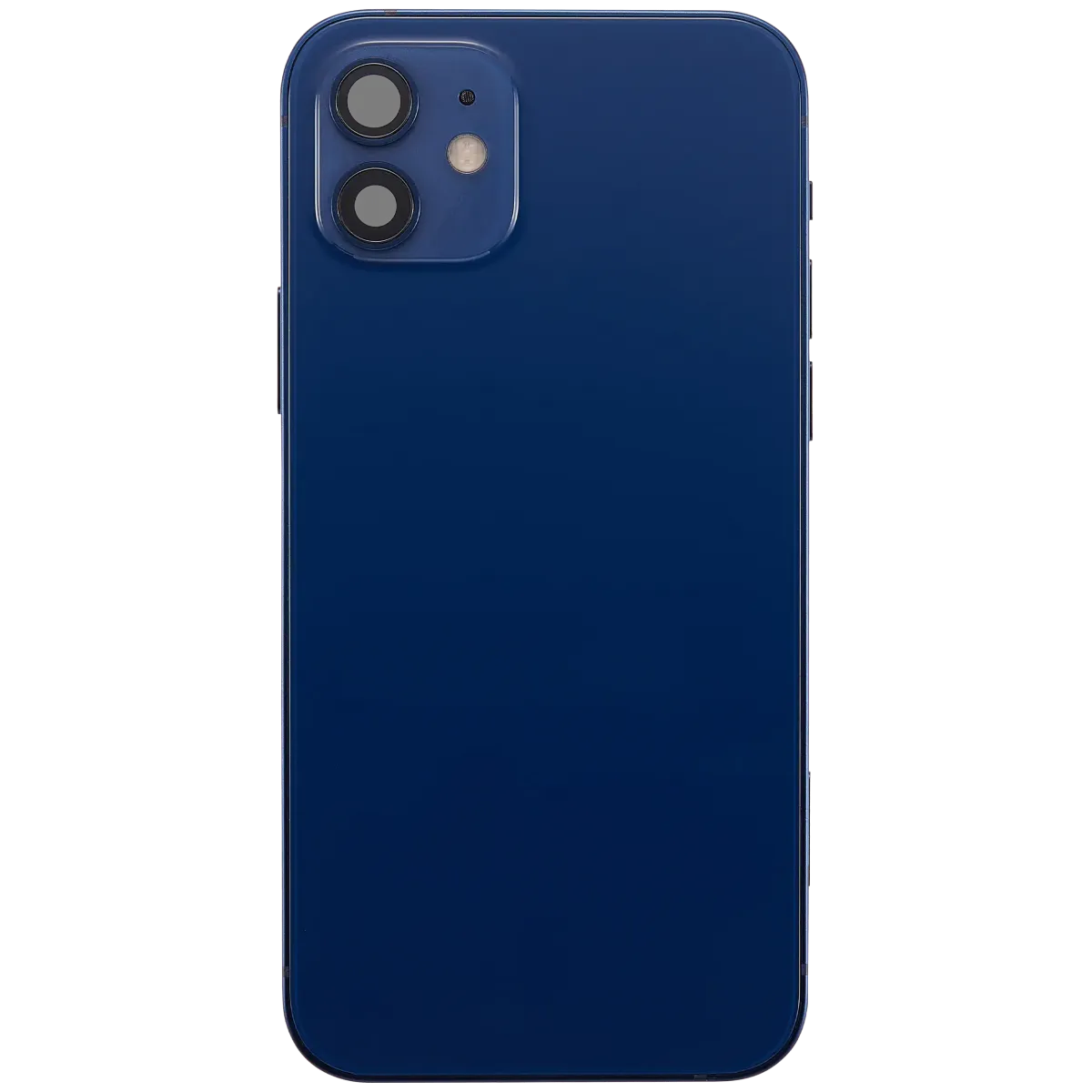 iPhone 12 Mini için Kasa Full Set Şarj Bağlantı Noktası Üstünde (Mavi)