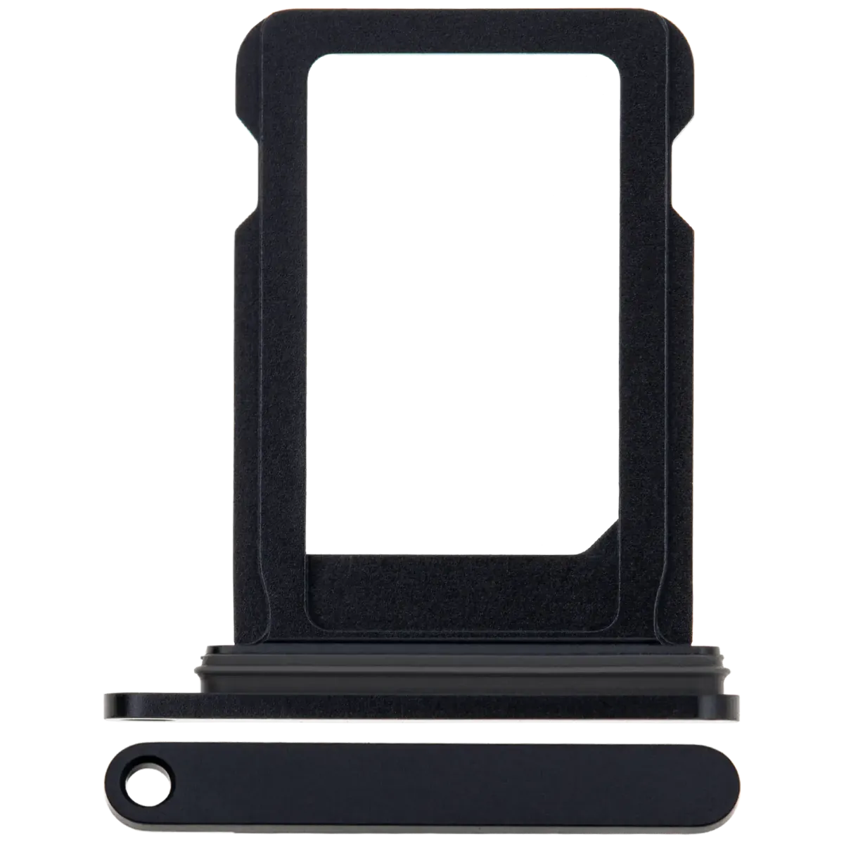 iPhone 12 Mini İçin Tek Sim Kart Tepsisi (Siyah)