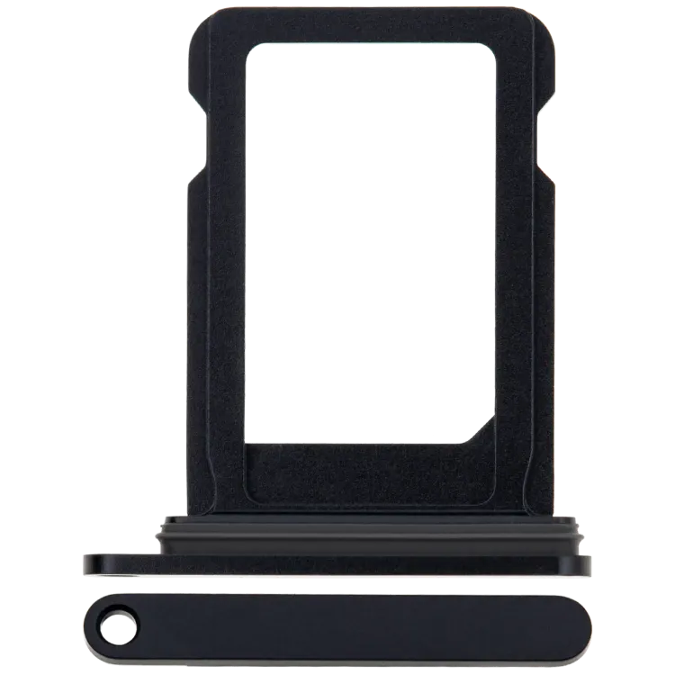iPhone 12 Mini İçin Tek Sim Kart Tepsisi (Siyah)